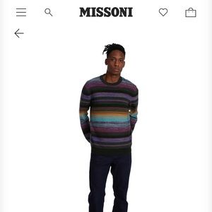 Missoni Long-Sleeve Crewneck